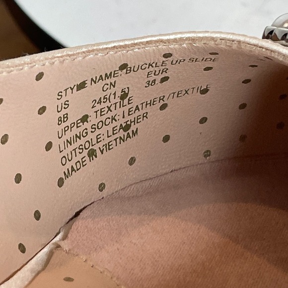 Kate Spade New York Women's Buckle up Slide Mule Flats - Ivory Bridal 8 - Picture 8 of 13